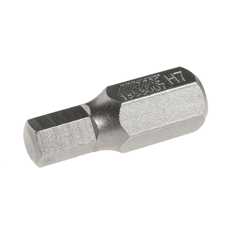 Бита HEX H7х30мм 10мм 6-ти гранная S2 JTC