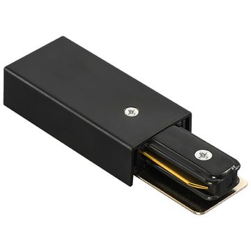 Ввод питания для однофазного шинопровода 502117 черный Barra Lightstar