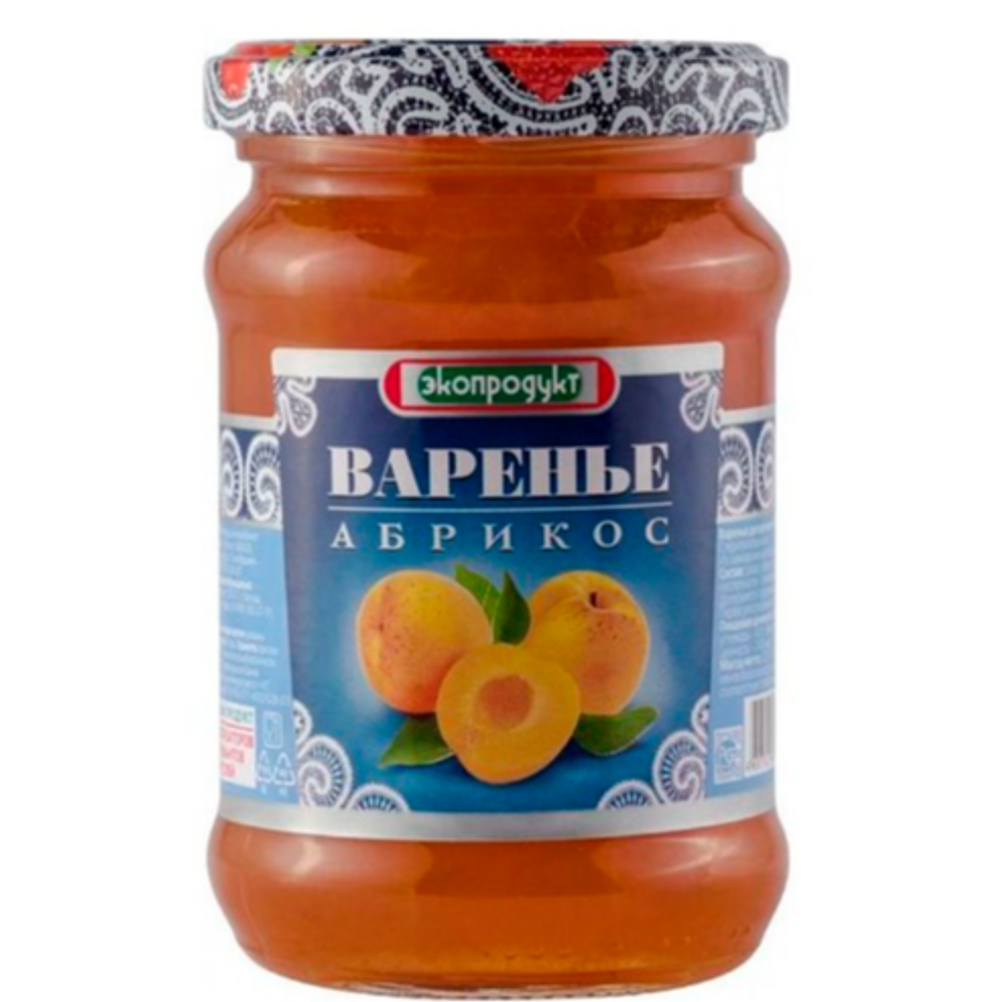 Варенье “ЭкоПродукт Абрикос 325гр