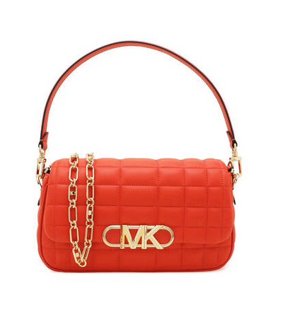 Кожаная сумка через плечо Parker Michael Kors - коралловый(30S4G7PC2L)