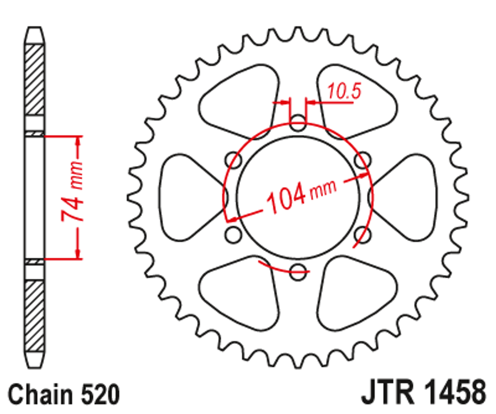 Звезда JTR1458.40