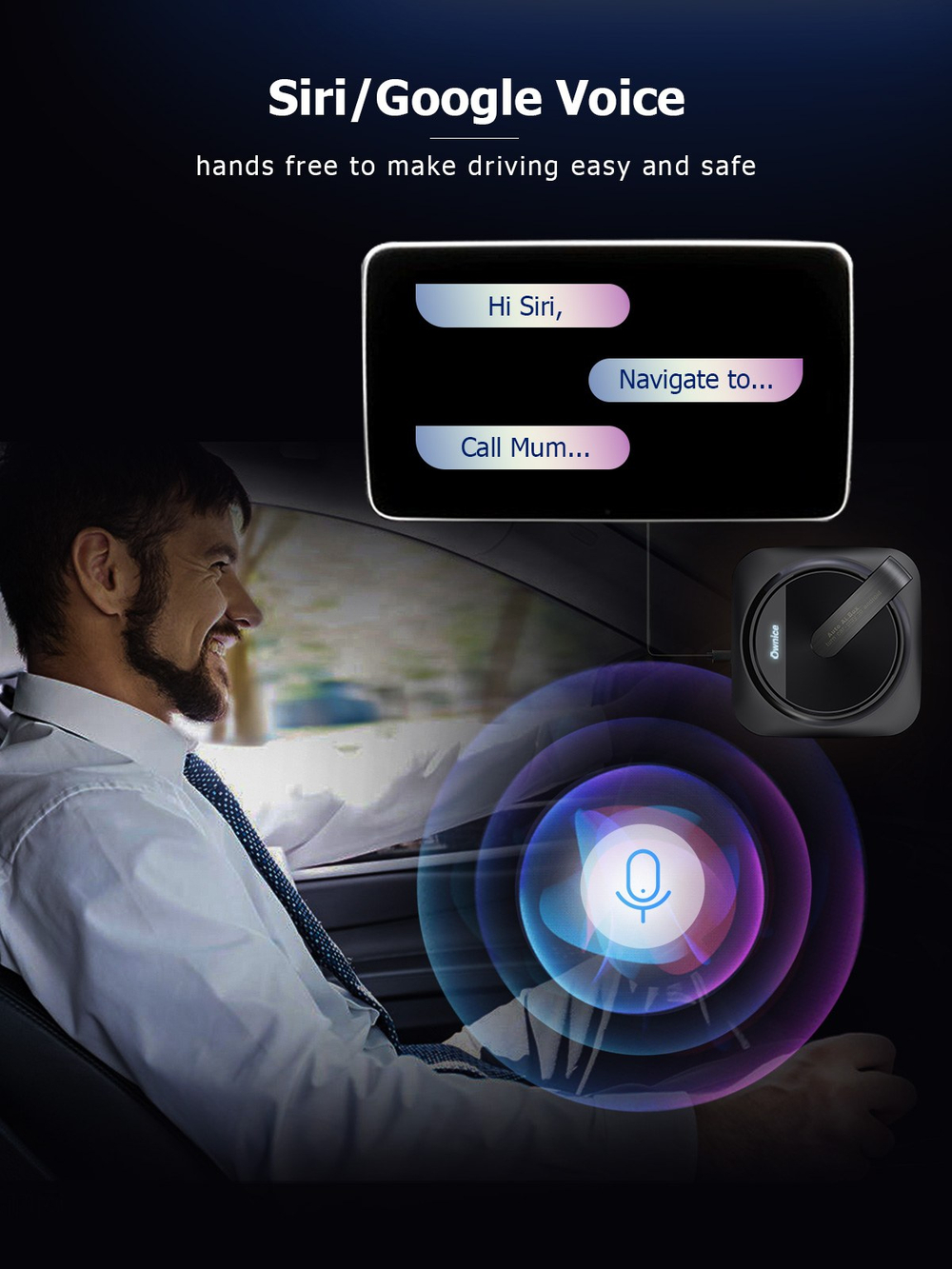 Android-блок для штатного CarPlay KUBERG OL-AI-A3