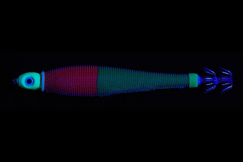 Кальмарница HIGASHI Tornado Squid sinker w/silicone skin 150g #02