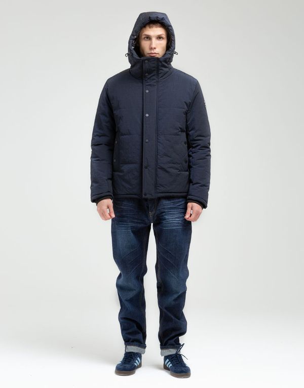 Куртка We Don’t Care Short Puffer Jacket Navy - фото 2