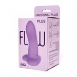 Нереалистичный дилдо Emotional Plus Purple лиловый (13*4 см)