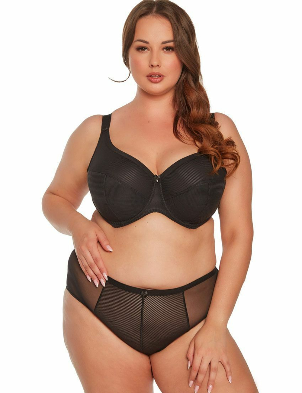 Бюстгальтер Sonia с чашками +size на тонком поролоне (Размер: 90I) (Цвет: белый)