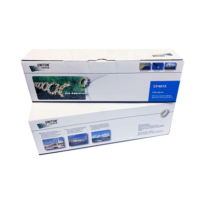 Картридж UNITON, аналог HP CF401X (201X) для Color LJ M252/M277 (2.3K) голубой