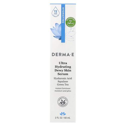 DERMA E, Ультраувлажняющая сыворотка для сухой кожи, 60 мл (2 жидк. унц.)