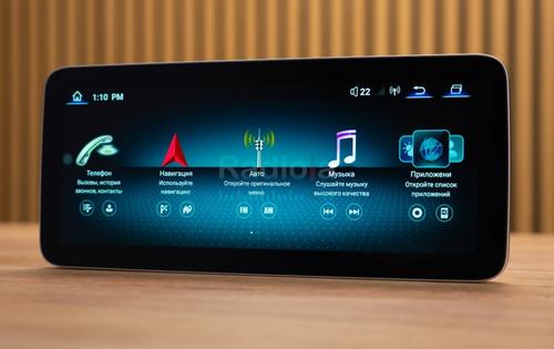 Магнитола для Mercedes-Benz C W205 2014-2018 NTG 5.0/5.1 - RDL-7715-L монитор 12.3" на Android 13, Быстрая, CarPlay, 4G SIM-слот