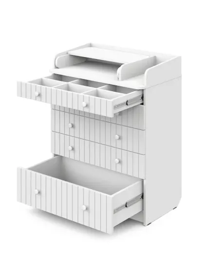 Комод пеленальный Bebizaro Modern New Line White