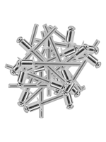 Заклепки алюминиевые 3/16"-1/4" 5х6мм 50шт Denzel 7740615
