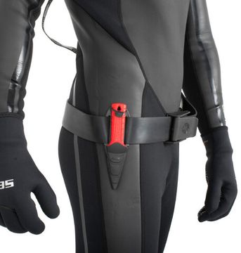 Нож Seac Sub Samurai EVO красный