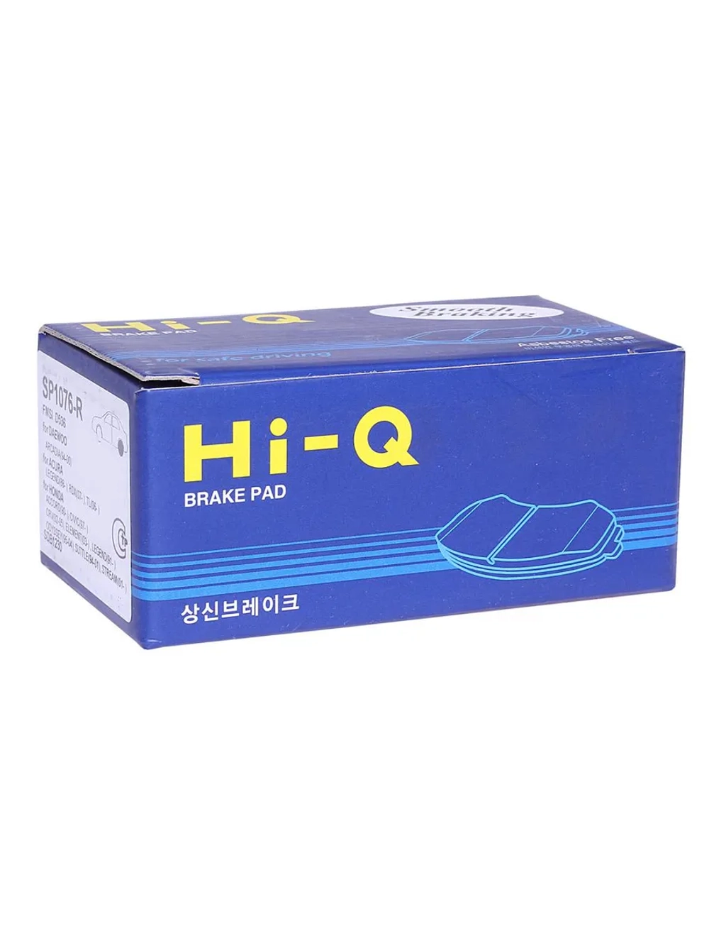 Колодки тормозные HONDA Accord,Civic,CR-V (91-) задние (4шт.) SANGSIN