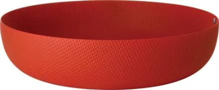 Alessi Текстурная чаша 21x4,7 см красная EAN 8003299430741