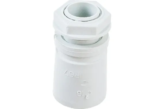 Муфта DKС труба-коробка ПВХ d16 IP67 20318