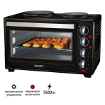 Духовка электрическая, Econ, ECO-GP3222MO, 32 л, 1600 Вт, чер, 13799