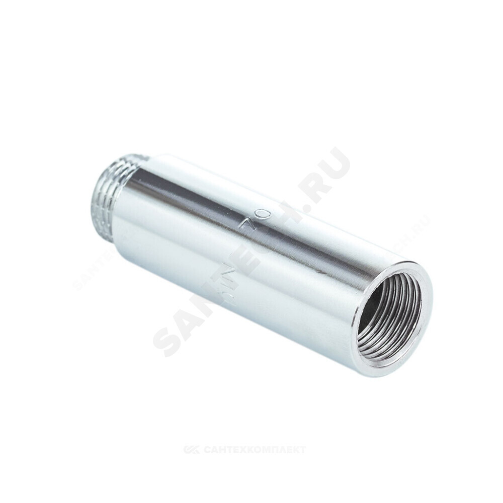Удлинитель латунь хром Ду 15 (1/2") L=90мм ВР/НР 9031 Aquasfera 9031-09