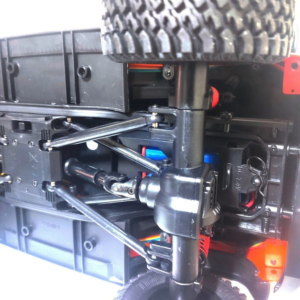 Радиоуправляемый внедорожник MN MODEL Jeep Wrangler RTR 4WD масштаб 1:12 2.4G - MN-128 ORANGE