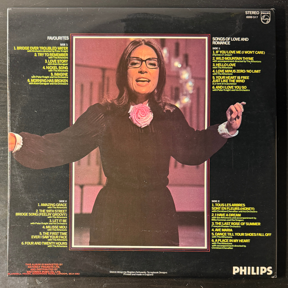 Nana Mouskouri ‎– The Magic Of 2LP (Англия 1974г.)
