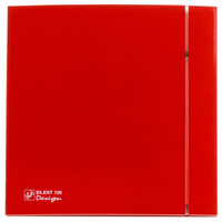 Накладной вентилятор Soler Palau SILENT-100 CZ RED DESIGN 4C