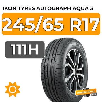 Ikon Tyres Autograph Aqua 3 SUV 245/65 R17 111H XL