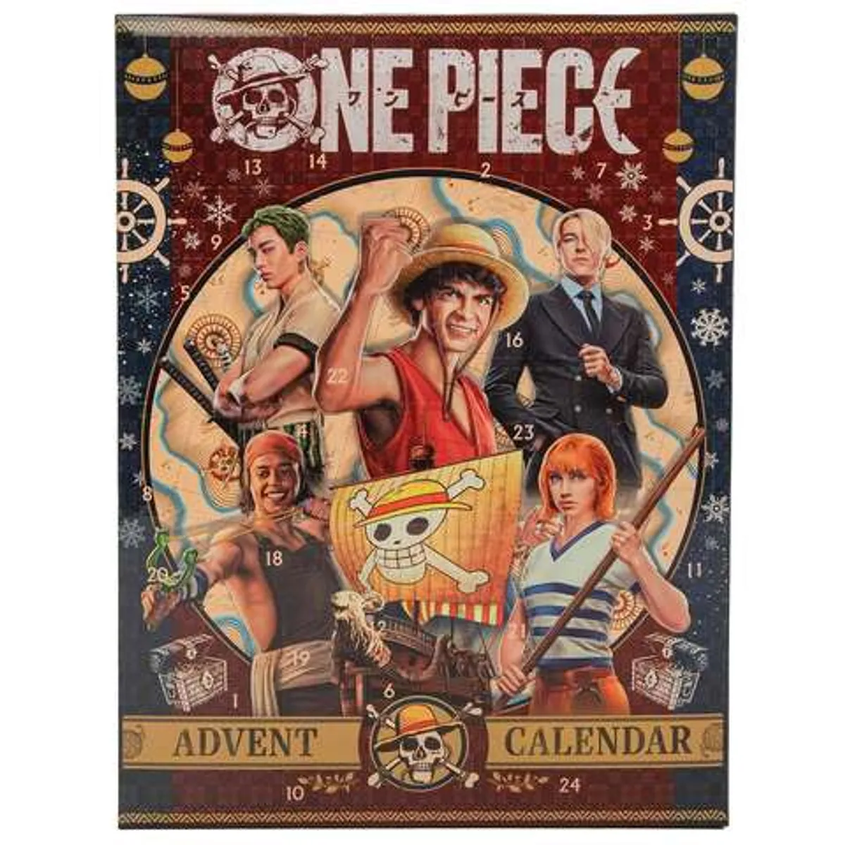 Набор подарочный Advent Calendar! Netflix: One Piece