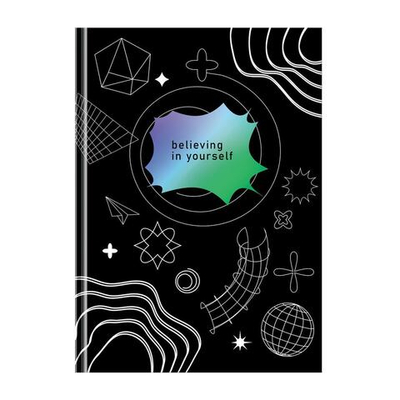 Записная книжка, 80 листов, "Поверь в себя" (BG)