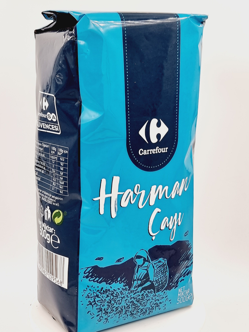 Carrefour Harman чай черный листовой 500 г (Турция)