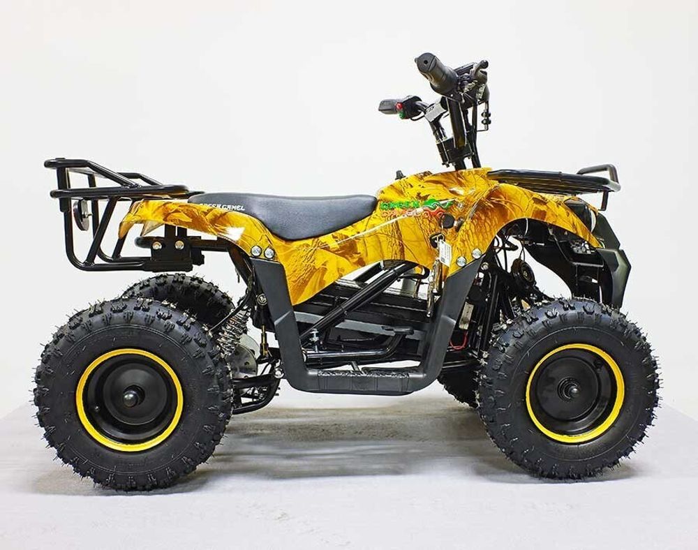 Квадроцикл GreenCamel Гоби K45 (36V 800W R6 Цепь) быстросъем, ножной тормоз электр.