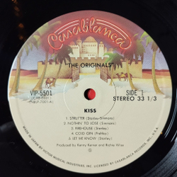 Винтажная виниловая пластинка LP Kiss The Originals (Japan 1977) (No Obi) VIP-5501