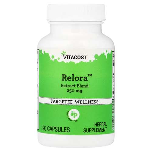 Vitacost, Relora™, смесь экстрактов, 90 капсул