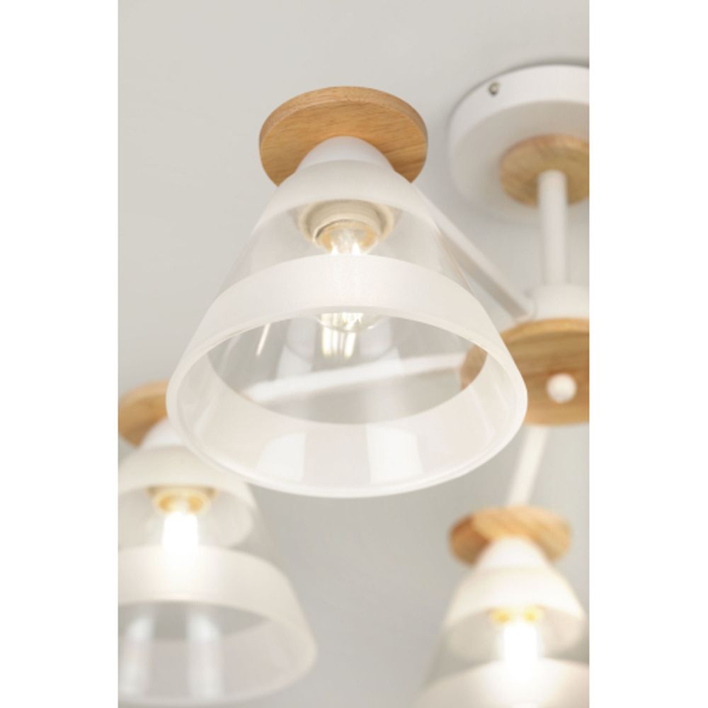 Люстра Rivoli Theothila 9177-305 5 х Е27 60 Вт модерн | Rivoli