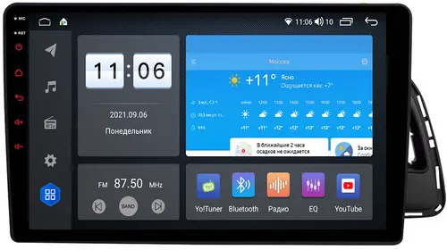 Магнитола для Audi Q5 2008-2016 8R - AK487R10-MTK-LTE Android 10, SIM-слот
