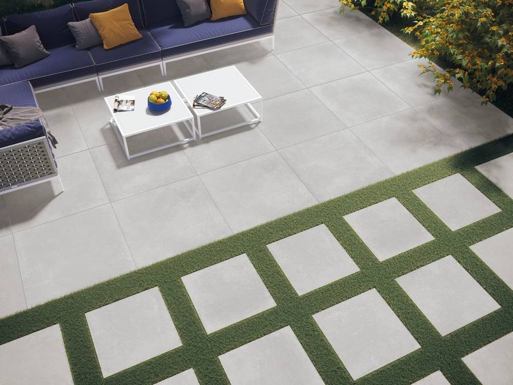 Terraslab, Midtown Pearl Base C3/R11 Antislip 600х1200х20мм 1шт/уп - керамогранит уличный
