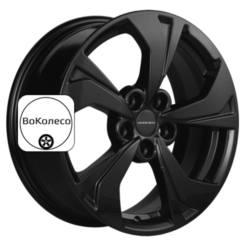 7x17/5x108 ET36 D65,1 KHW1724 (Exeed TXL) Black Khomen Wheels