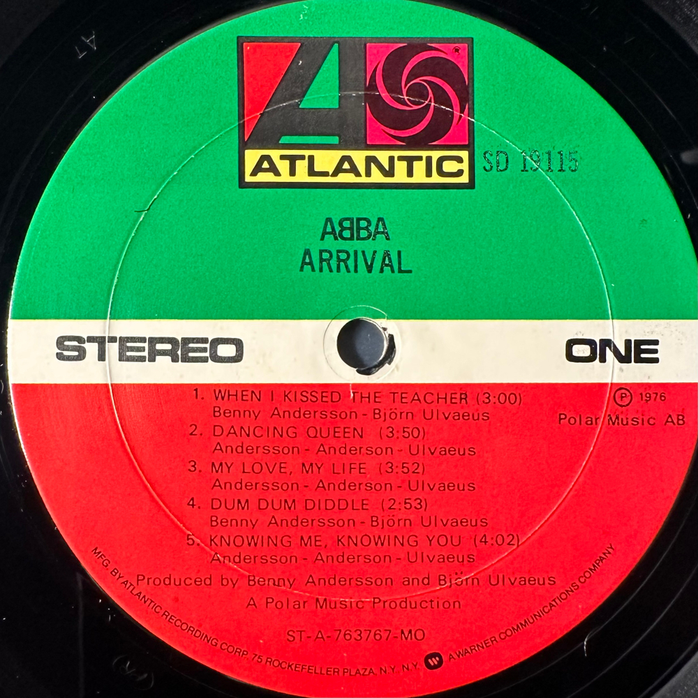ABBA ‎– Arrival (США 1977г.)