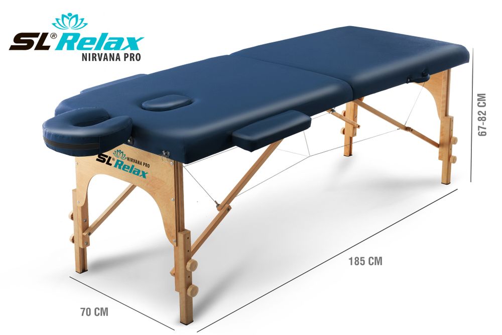 Массажный стол Relax Nirvana Pro (Blue)