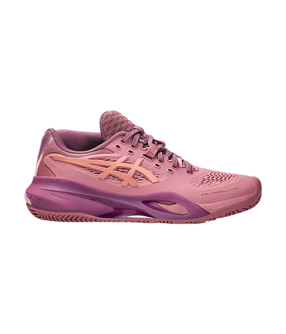 Asics Gel-Resolution X Padel Женские кроссовки с фиолетовым оксидом-розовым золотом 2025 года