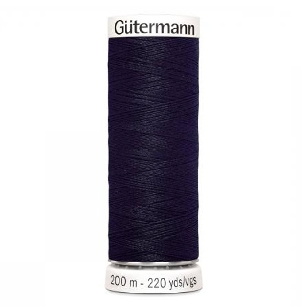 Нить Sew-All 200 м, Gutermann, 665 сине-черный