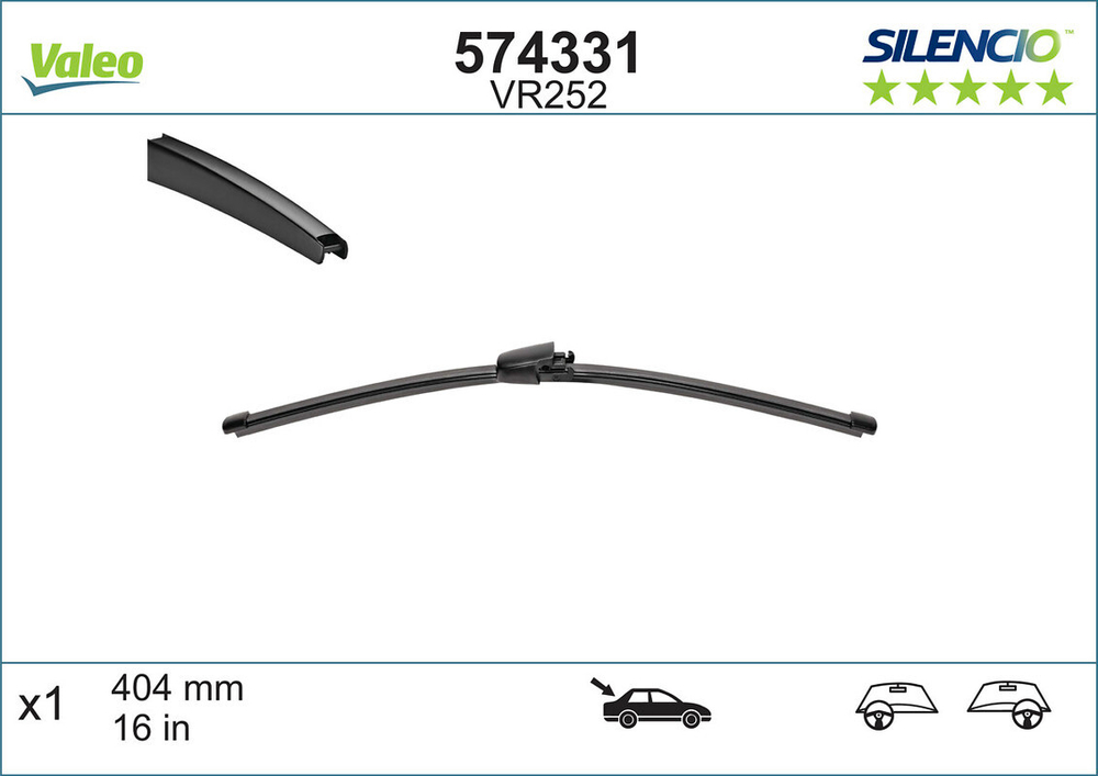 VALEO - 574331-VAL - Wiper Blade