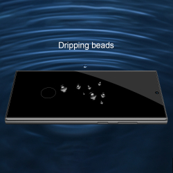 Защитное стекло с закругленными краями от Nillkin для Samsung Galaxy S23 Ultra, серия 3D CP+MAX Anti-Explosion Glass Screen Protector