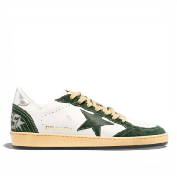 Мужские Кеды Golden Goose star-patch lace-up sneakers