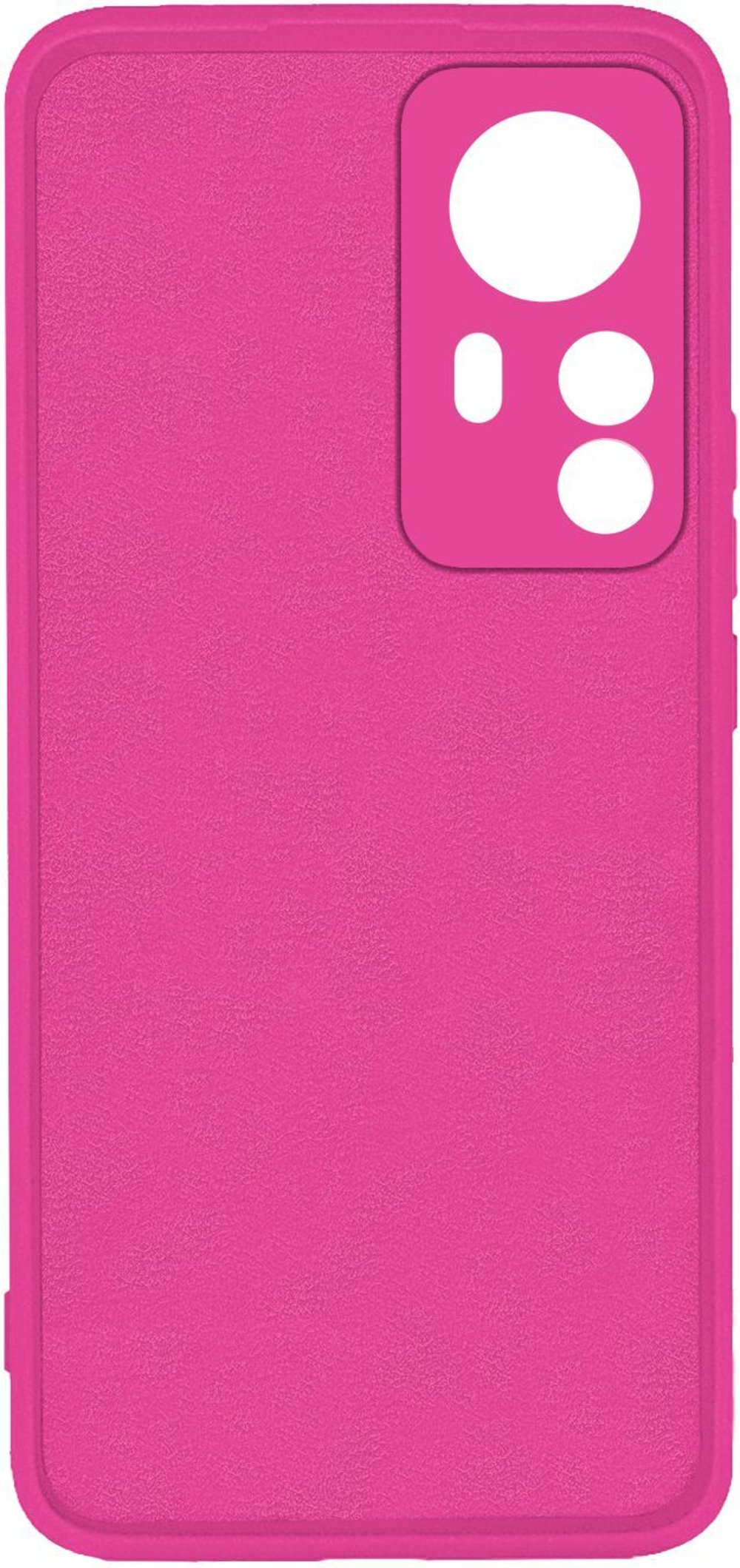 Мягкий Soft Touch чехол из силикона для XIAOMI 12 PRO (не 12,X,T,S,LITE!) с бархатной подкладкой