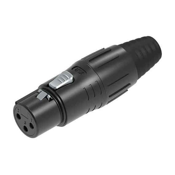 Seetronic SCSF3-B Кабельный разъём XLR "мама", 3-контактный