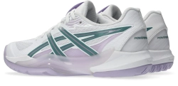 Женские кроссовки для бадминтона/сквоша Asics Powerbreak FF - white/foggy teal