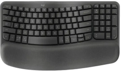 Клавиатура Logitech Wireless Keyboard Wave Keys Black ( 920-012319)