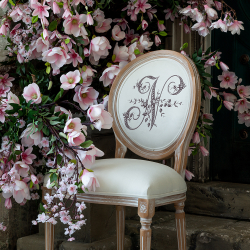 Стул Объект мечты Монограмма буквы N