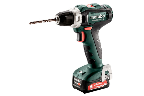 Ак. винтоверт Metabo PowerMaxx BS 12 2х2.0 Ач Lilon, кейс