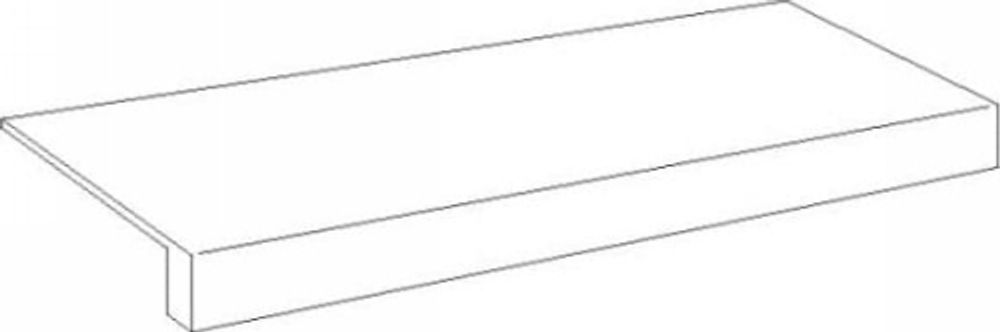 Ступень Ступень Charme Deluxe Arabescato White Scalino Front Nat 33x80