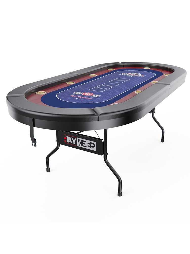 Игровой стол – покер DFC RAYKEEP 86&amp;quot;, на 10 мест, складной